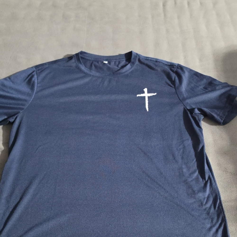 Men's Navy Cross Graphic Tee
